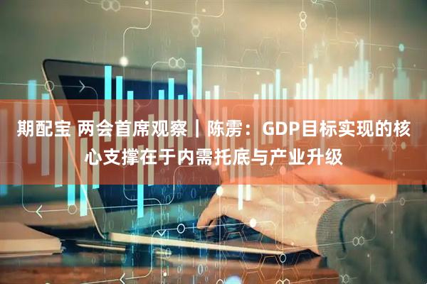 期配宝 两会首席观察｜陈雳：GDP目标实现的核心支撑在于内需托底与产业升级